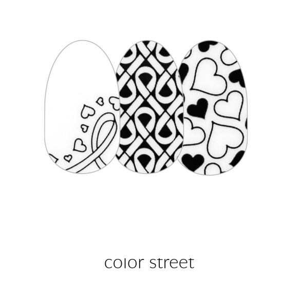 Color Street For the Cause Real Nail Polish Press on Polish Transparent NEW - Picture 1 of 3